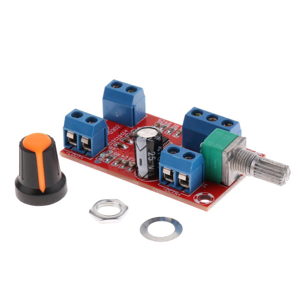 Dual Channel Amplifiers Speaker Power Amp Board Modude 2x30W & Volume Knob