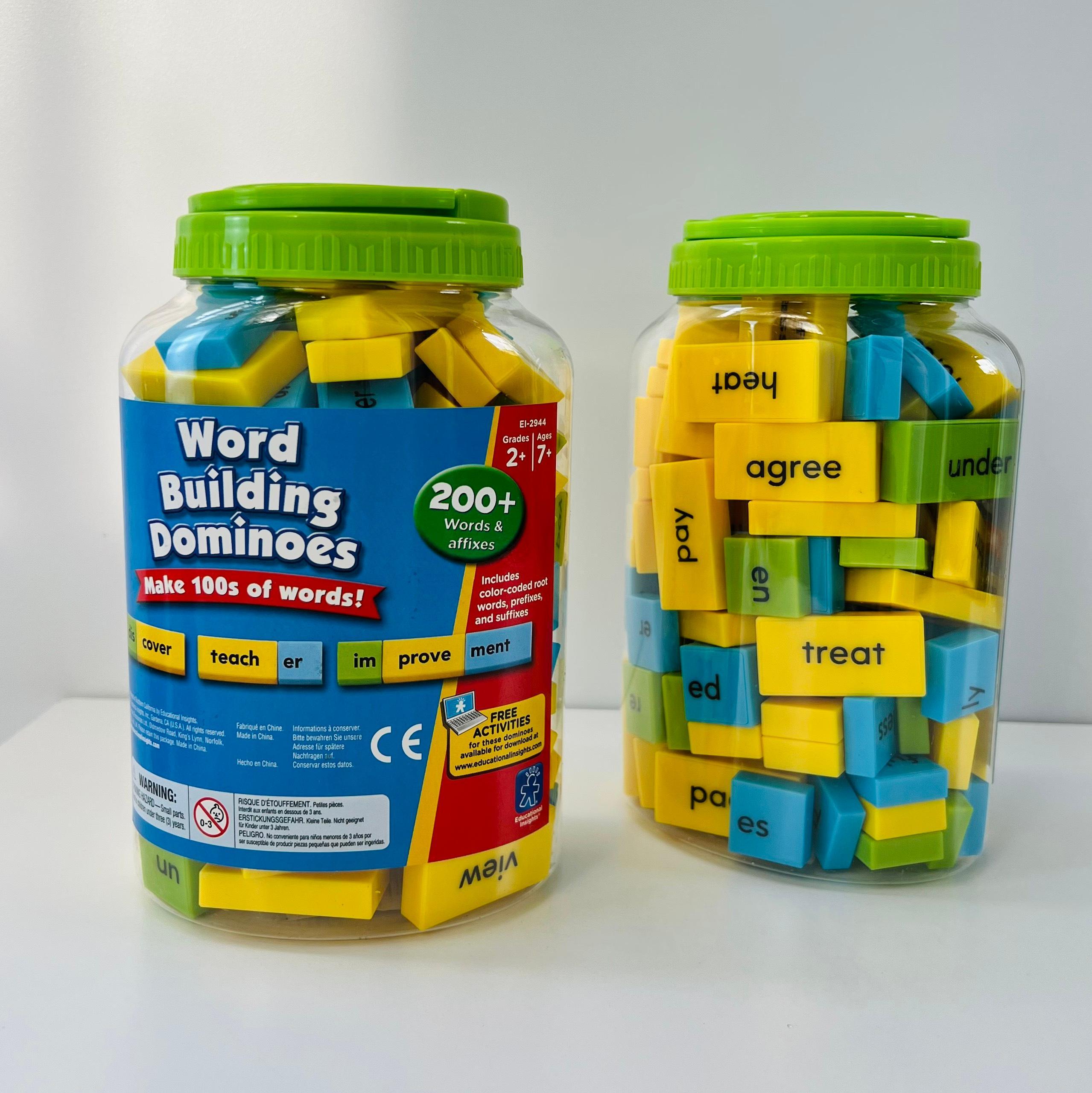 Educational Insights Bộ học ghép từ vựng - Word Building Dominoes (200+ chi tiết)