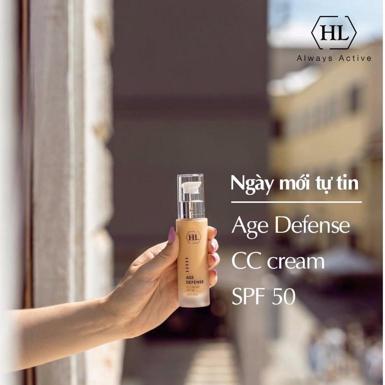 Age Defence CC cream SPF50 - Light _ kem nền chống nắng CC cream