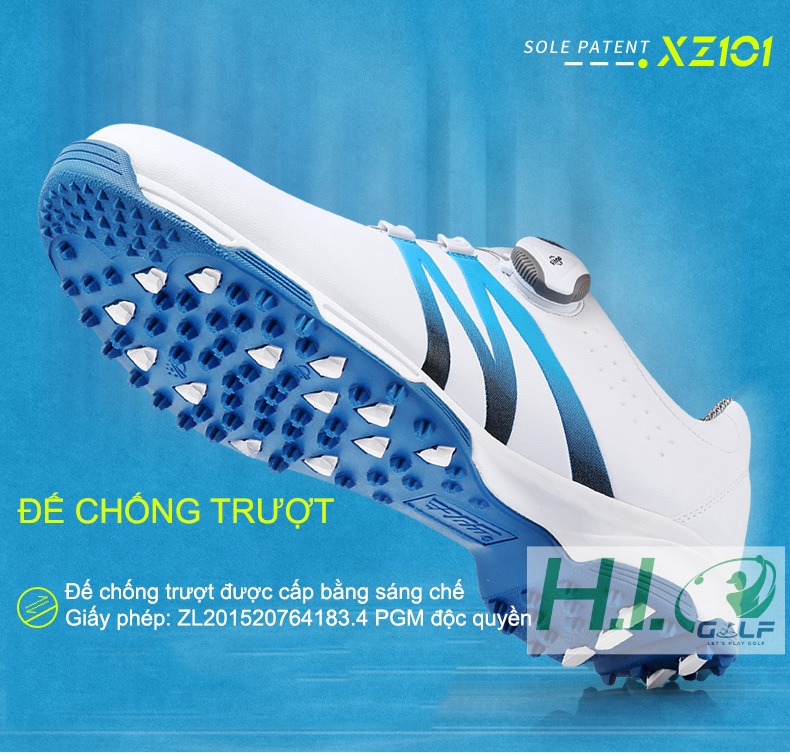 Giầy Golf nam PGM khoá BOA chống nước PGM XZ101