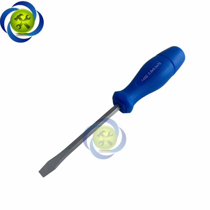 Vít đóng dẹp Kingtony 14825503 8mm x 5.5mm x 75mm cán xanh