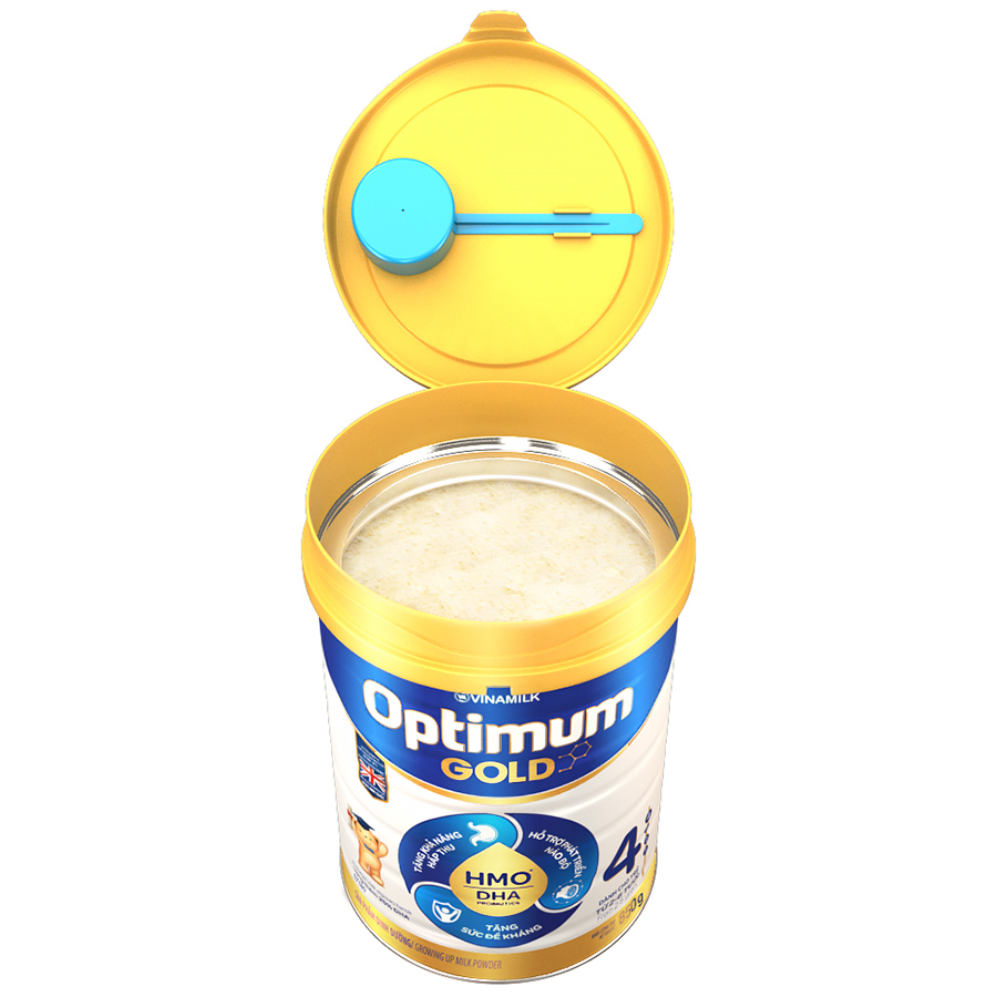 Sữa bột Vinamilk Optimum Gold Step 4 Hộp Thiếc 850g