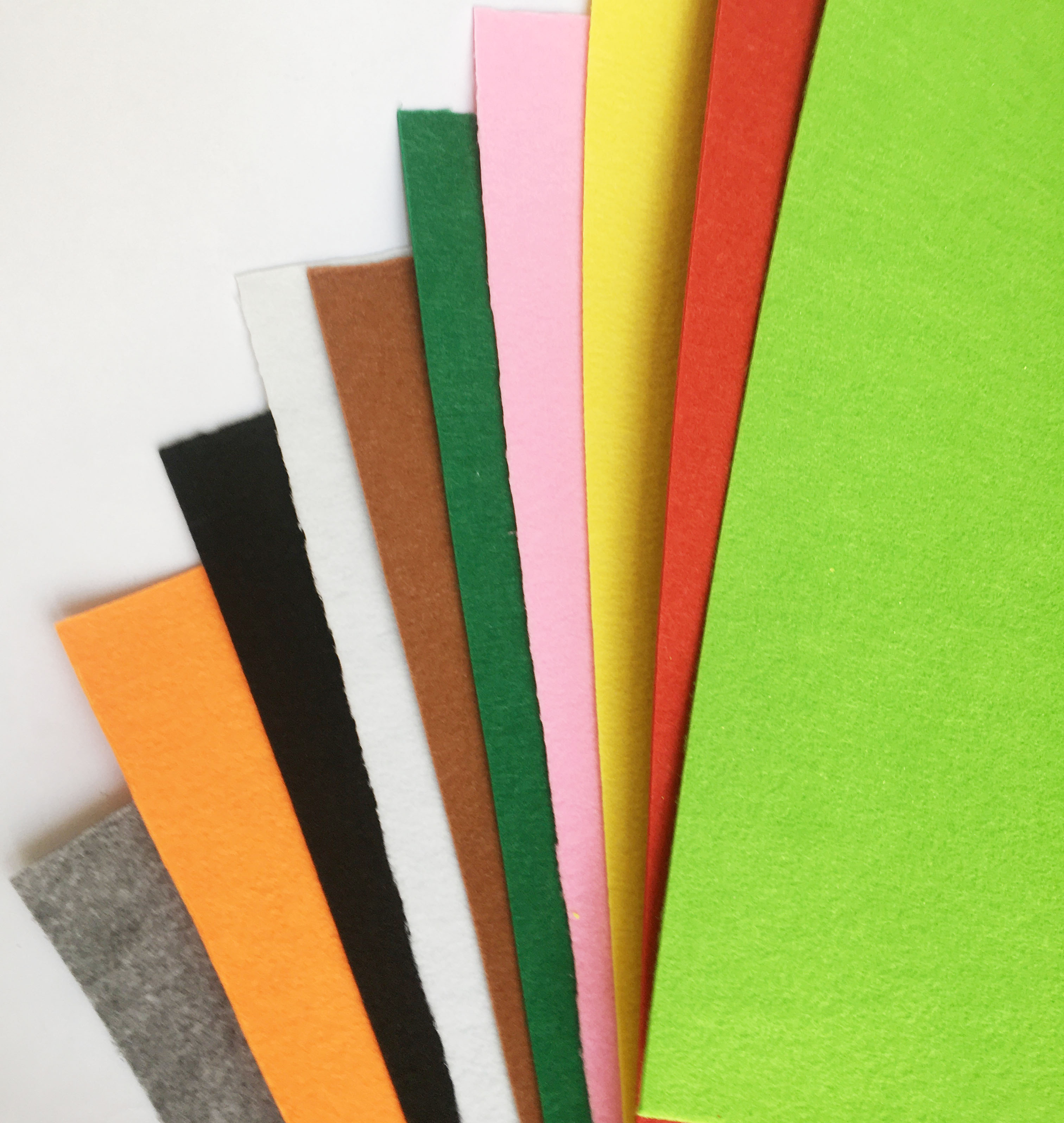 Vải nỉ dạ cứng loại dày 2mm đa năng nhiều màu KT 90x90cm làm túi ví, lót ly, trải sàn, handmade