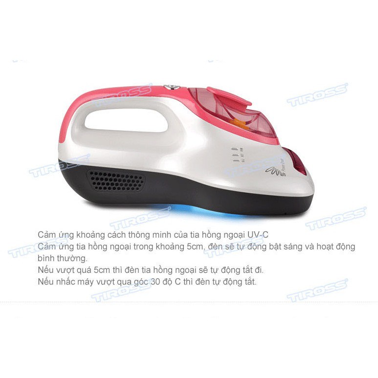 Máy Hút Bụi Trên Giường Tiross TS9302 - Hàng chính hãng