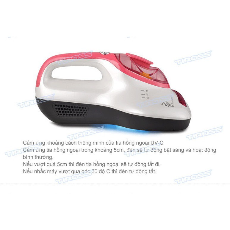 Máy Hút Bụi Trên Giường Tiross TS9302 (350W) - Hàng chính hãng