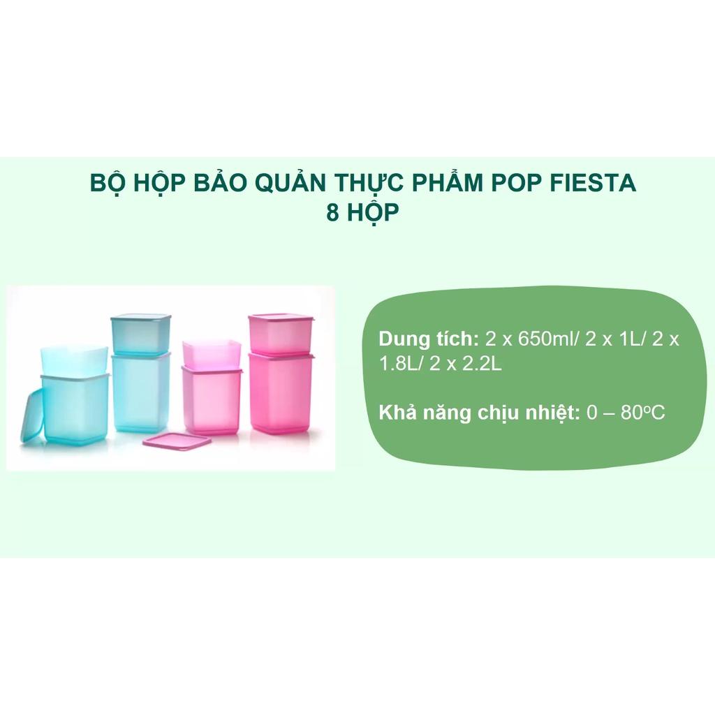 Bộ hộp Pop Fiesta (8 hộp) - Tupperware