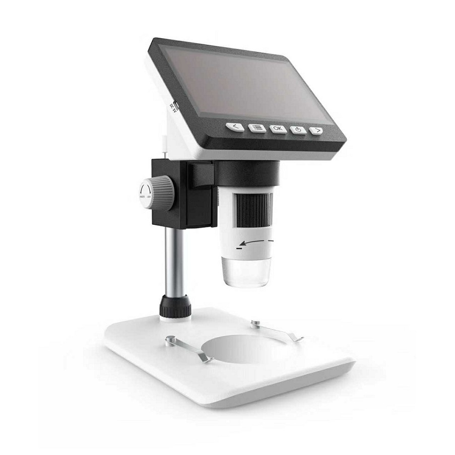 Kính hiển vi điện tử phóng đại 1000X màn hình hiển thị lớn 4.3inch tỉ lệ 16:9