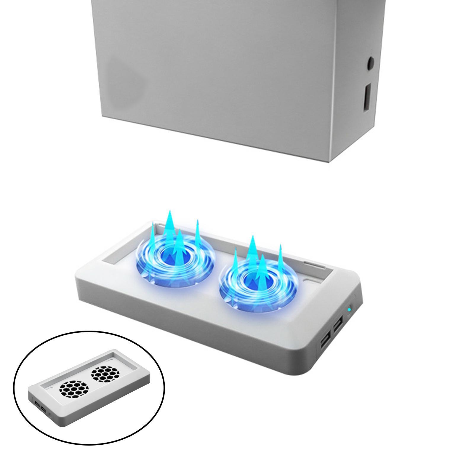 Cooling Fan Holder Cooler for Series   Game Accessories White