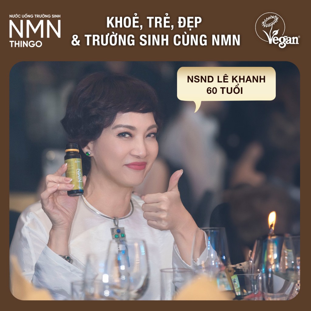 NMN Thingo - Liệu trình 1 tháng 3 hộp NMN tặng quà Túi hoặc Ly sứ cao cấp - Hàng chính hãng