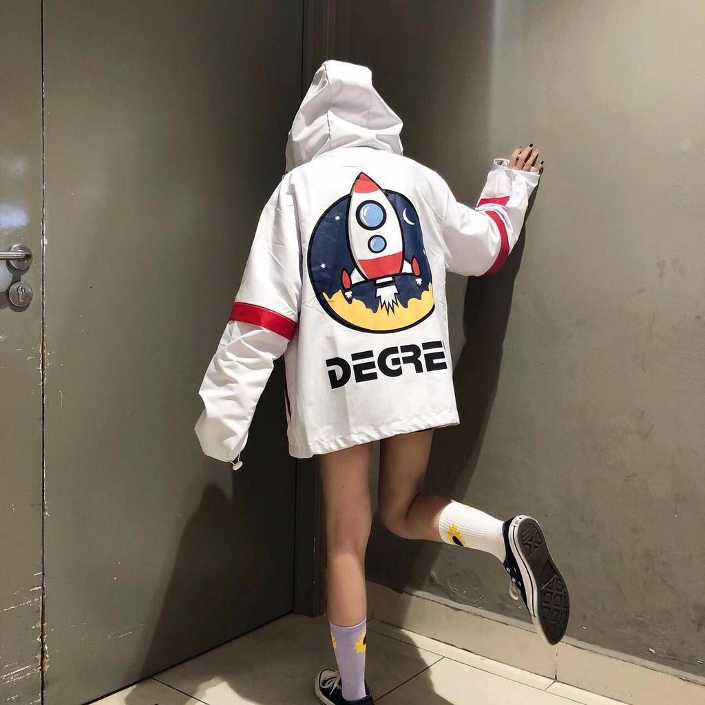 Áo khoác nữ dù in hình ngộ nghĩnh cute - M250