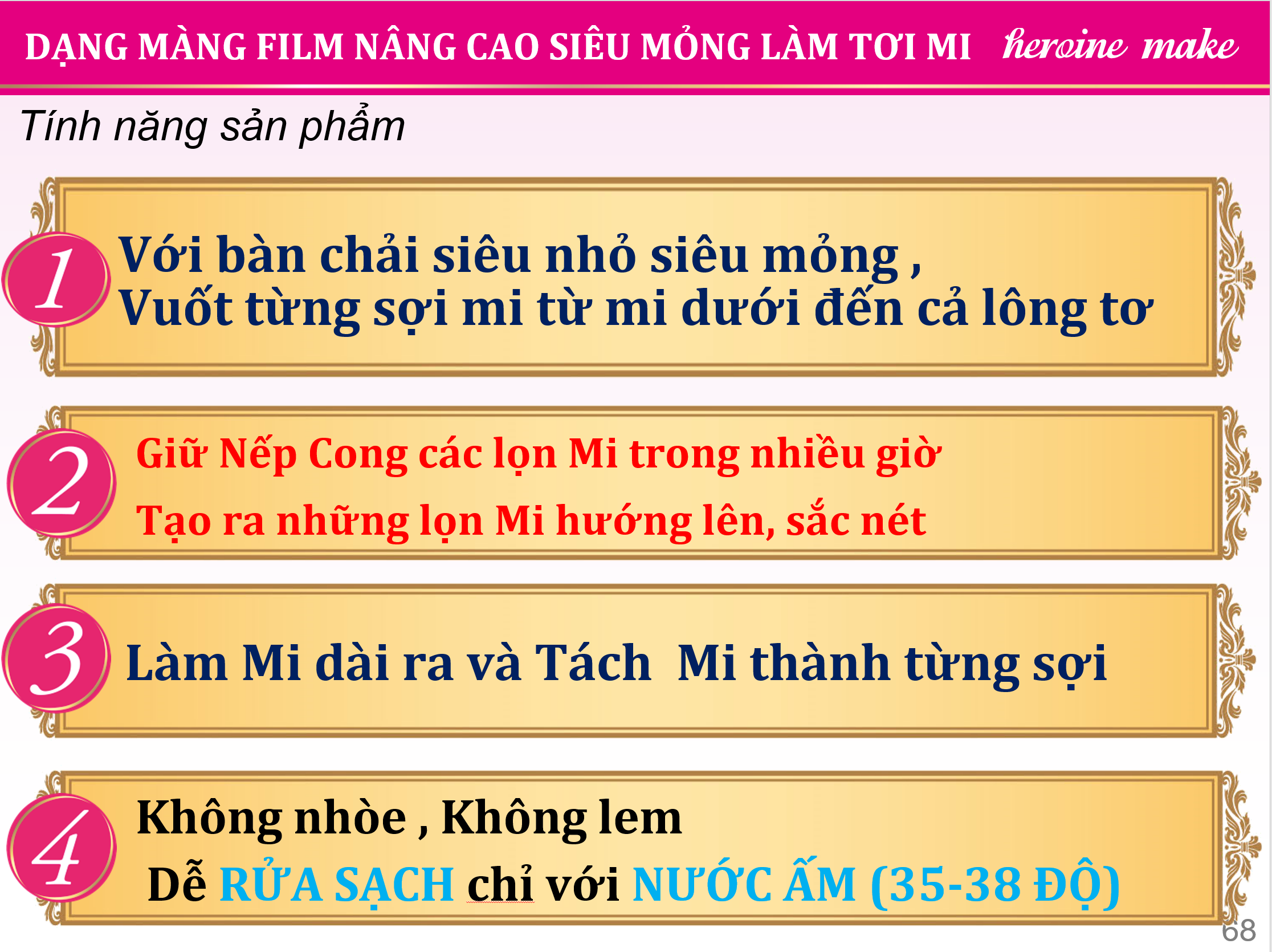Mascara Làm Tơi Mi Không Trôi Kissme Heroine Make 1.8G ( Bản Mini )