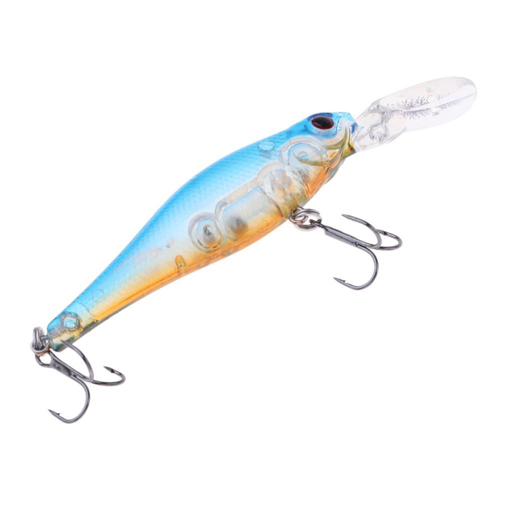 Premium Minnow Fishing Lures Hard Artificial Bait Crankbait Fishing Rigs Bait Fishing Tackle Equipment