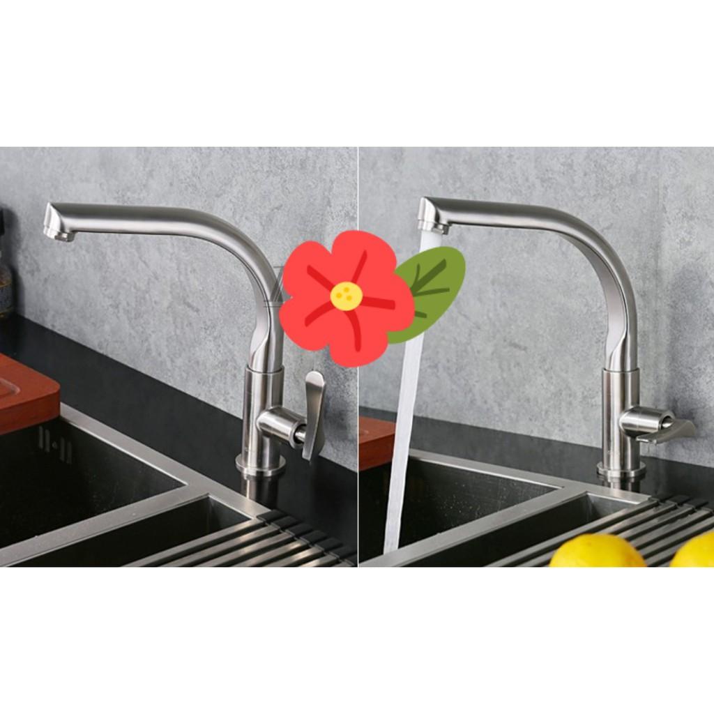 VÒI CHÉN LẠNH -INOX 304 ỐNG THIÊN NGA