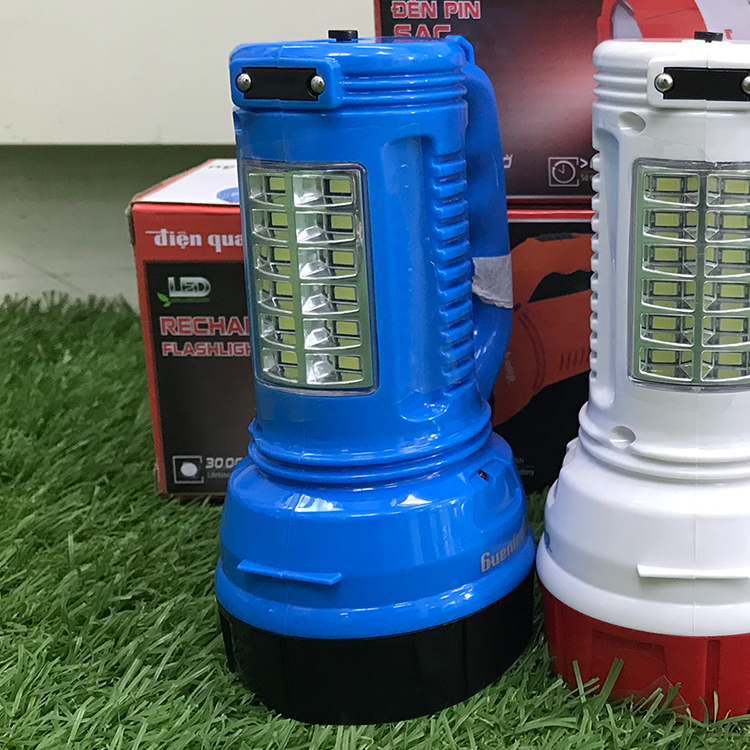 Đèn Pin LED Điện Quang ĐQ PFL09 R BLB (Pin sạc) - Đen Xanh