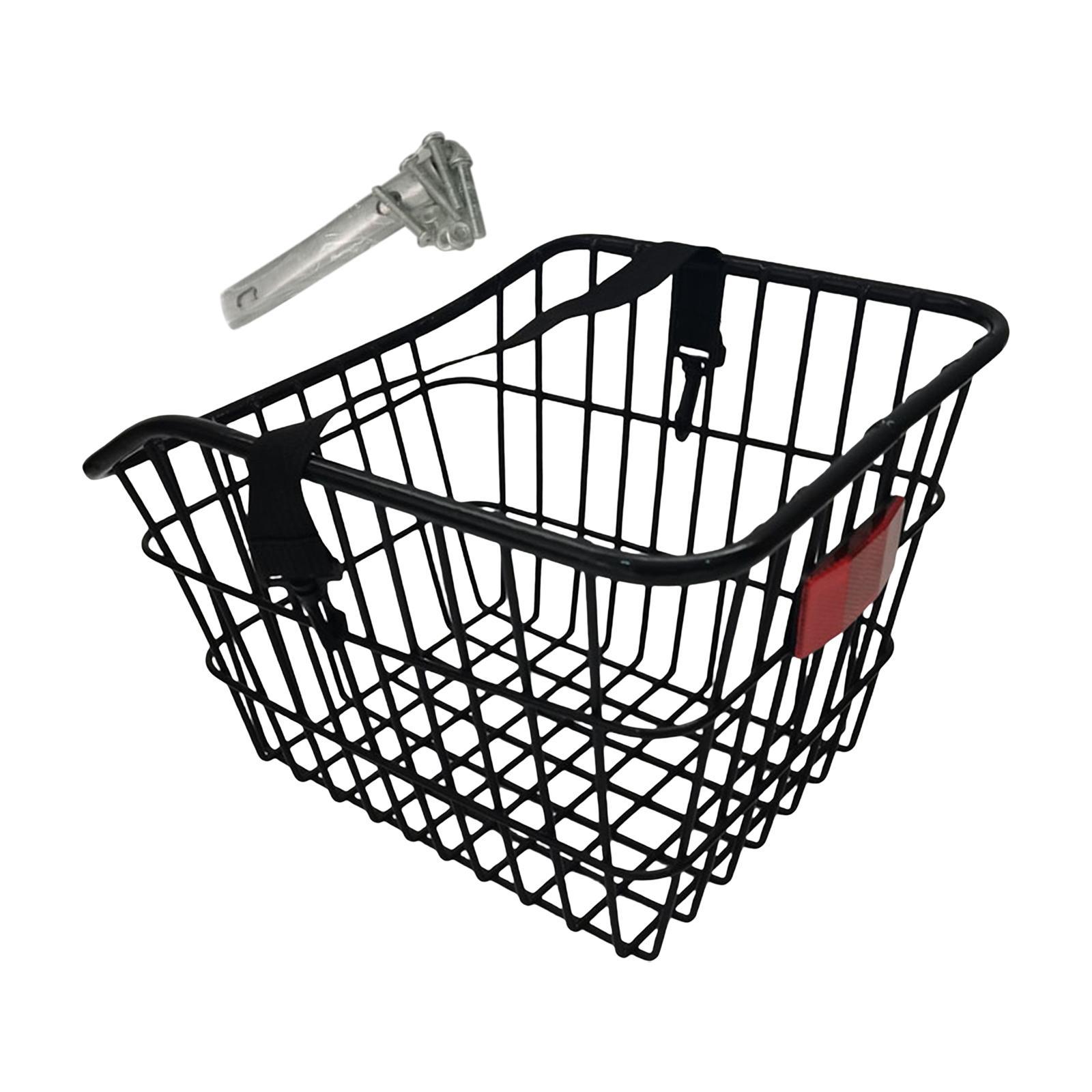 Bike Storage Basket with Bike Reflector for Universal Accessory Durable
