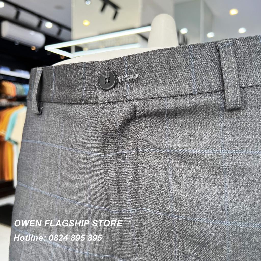 Quần short tây nam owen màu xám sáng SW231231