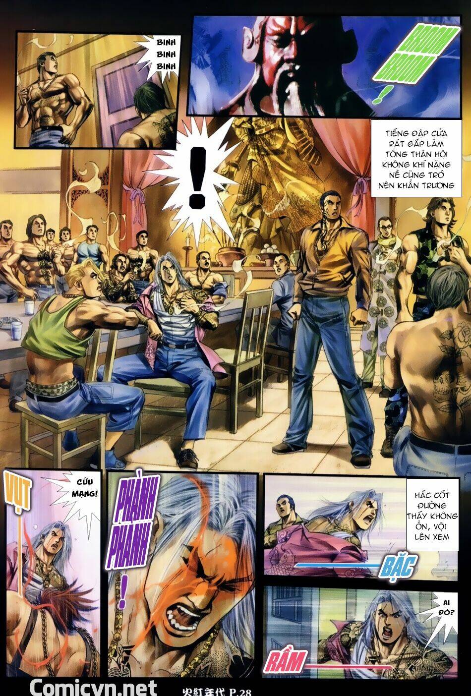 hỏa hồng niên đại hắc cốt đường chapter 37 27