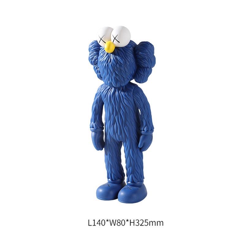 Tượng KAWS Blue, tượng trang trí, trang trí để bàn, quà tặng decor