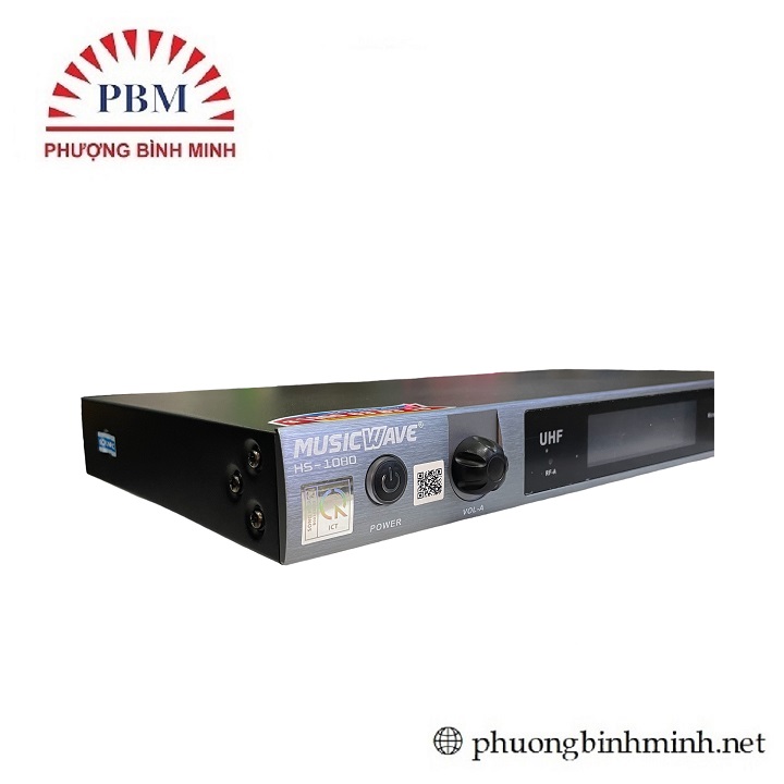 Micro karaoke MUSICWAVE HS1080 - Hàng chính hãng.
