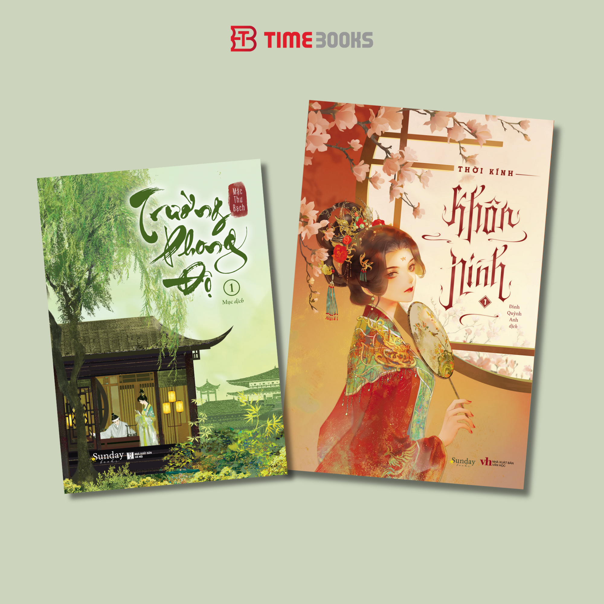 Combo Sách Khôn Ninh tập 1 + Trường Phong Độ tập 1 + Trường Phong Độ tập 2