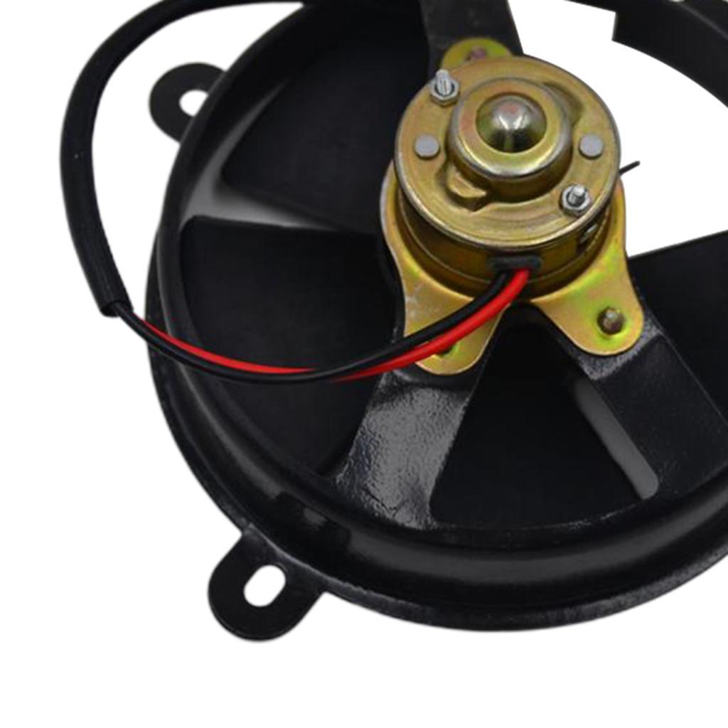 2Pcs 6" D152mm 5-blade 12V Electric Radiator Cooling Fan for 150cc ATV Quad