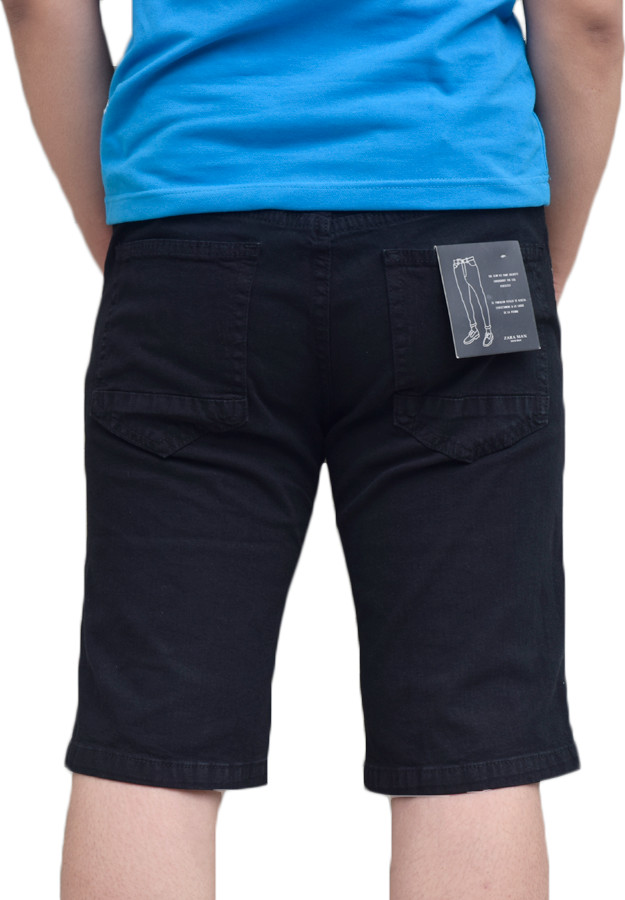 Quần short jean, quần ngắn nam màu đen NA71 - 31