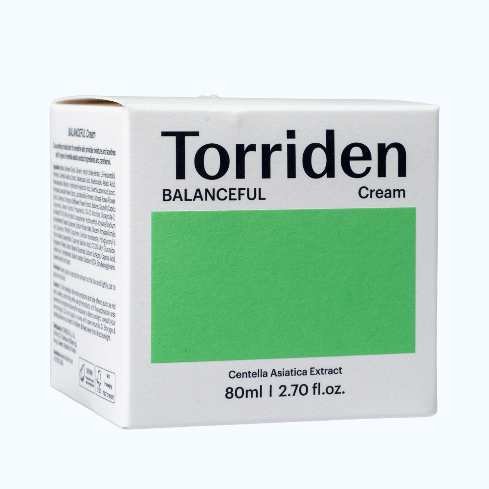 Torriden BALANCEFUL Kem dưỡng da giúp dưỡng ẩm và làm dịu da 80ml/Hộp