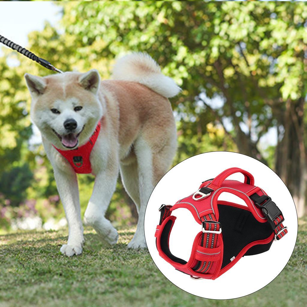 Adjustable Pet  Vest Harness for M - L Dogs Walking
