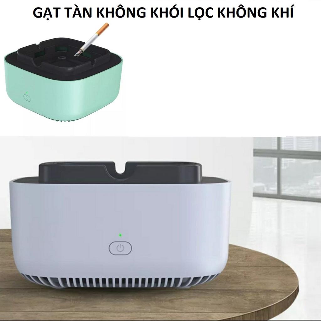 Gạt tàn không khói khử mùi lọc không khí ion âm hút khói tự động mẫu mới loại tốt