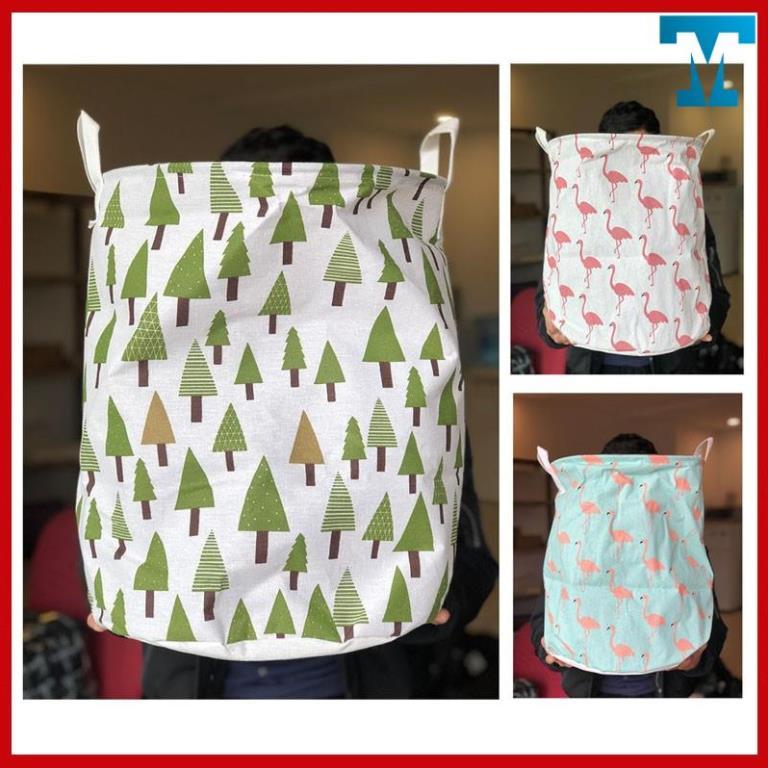 Giỏ vải đựng đồ giặt, sọt vải để quần áo