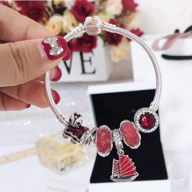 Vòng Bạc S925 ALE Cao Cấp - Vòng Charm Bạc Chuẩn S925 - Mã sản phẩm VONGBAC_DN167