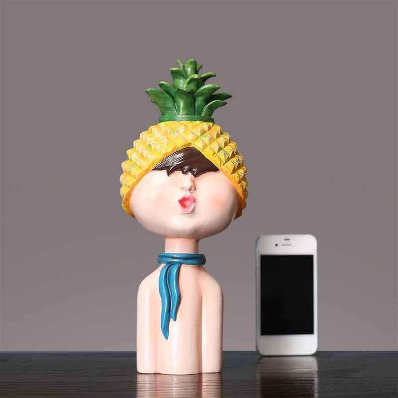 Tượng Búp Bê Trái Cây - tượng trang trí, trang trí để bàn, quà tặng decor