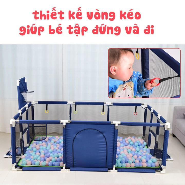 Quây Cũi Kiêm Nhà Bóng Cho Bé Cao Cấp Đa Năng - Mẫu Mới Nhất