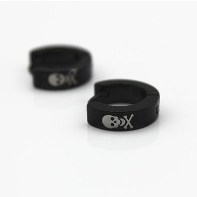 Charm Stainless Steel Hoop Body Ear Ring Piercing's Stud Earrings Punk Goth