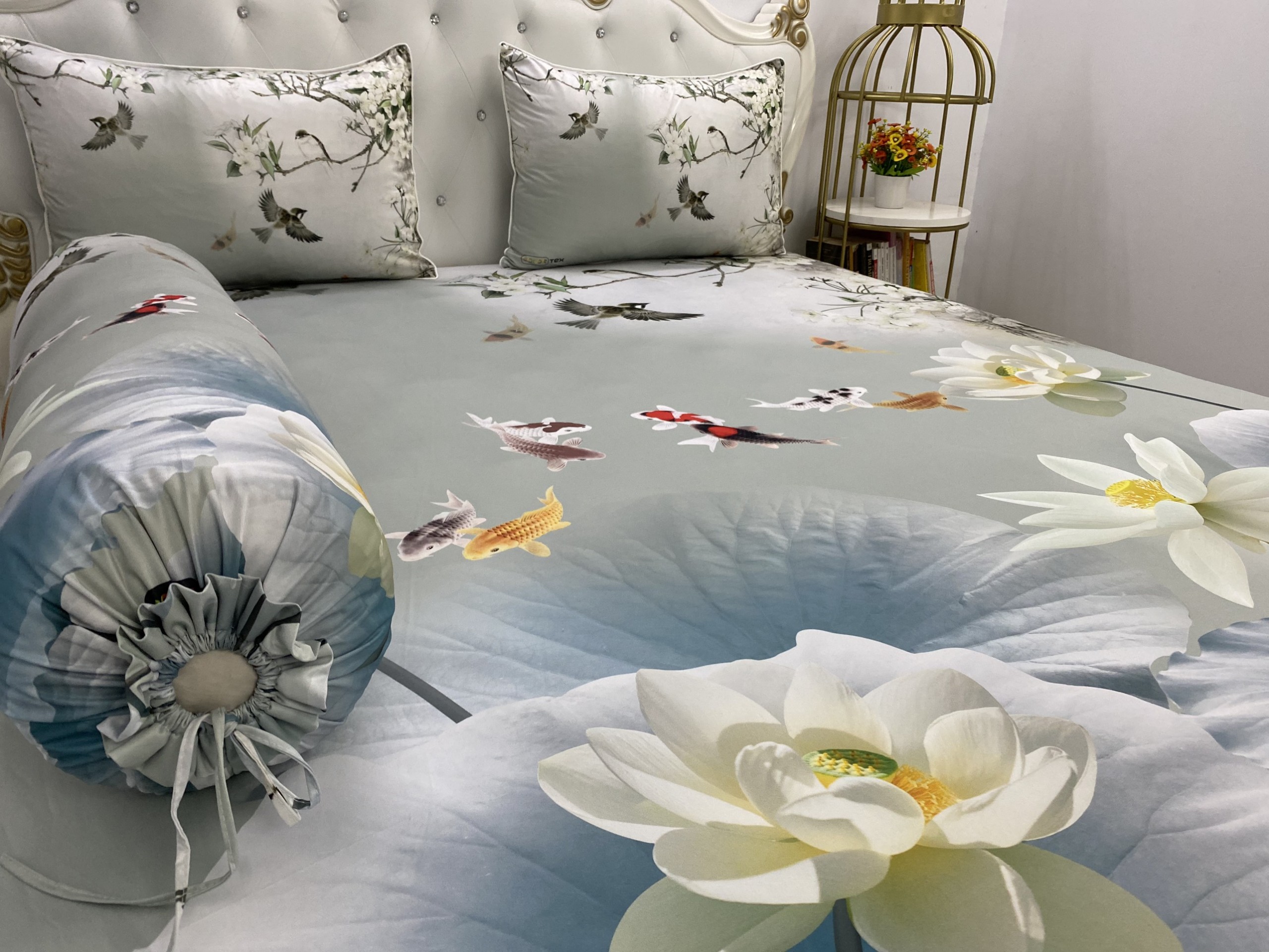 Bộ Drap gối HÀNG CHÍNH HÃNG thun Ý 5D Cao Cấp , mát lạnh, thấm hút tốt.