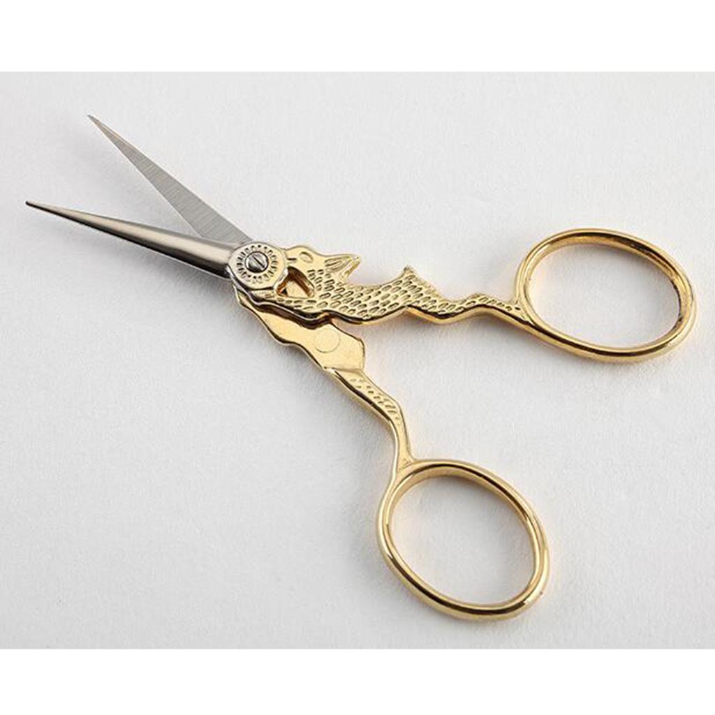 Vintage Rabbit Shape Sewing Scissors Stainless Steel Tailor Scissors Sharp Sewing Shears for Embroidery, Sewing, Craft, Art Work & Everyday Use
