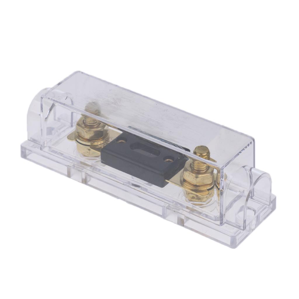 100A Car Audio Clear Fuse Holder Power Circuit Protection