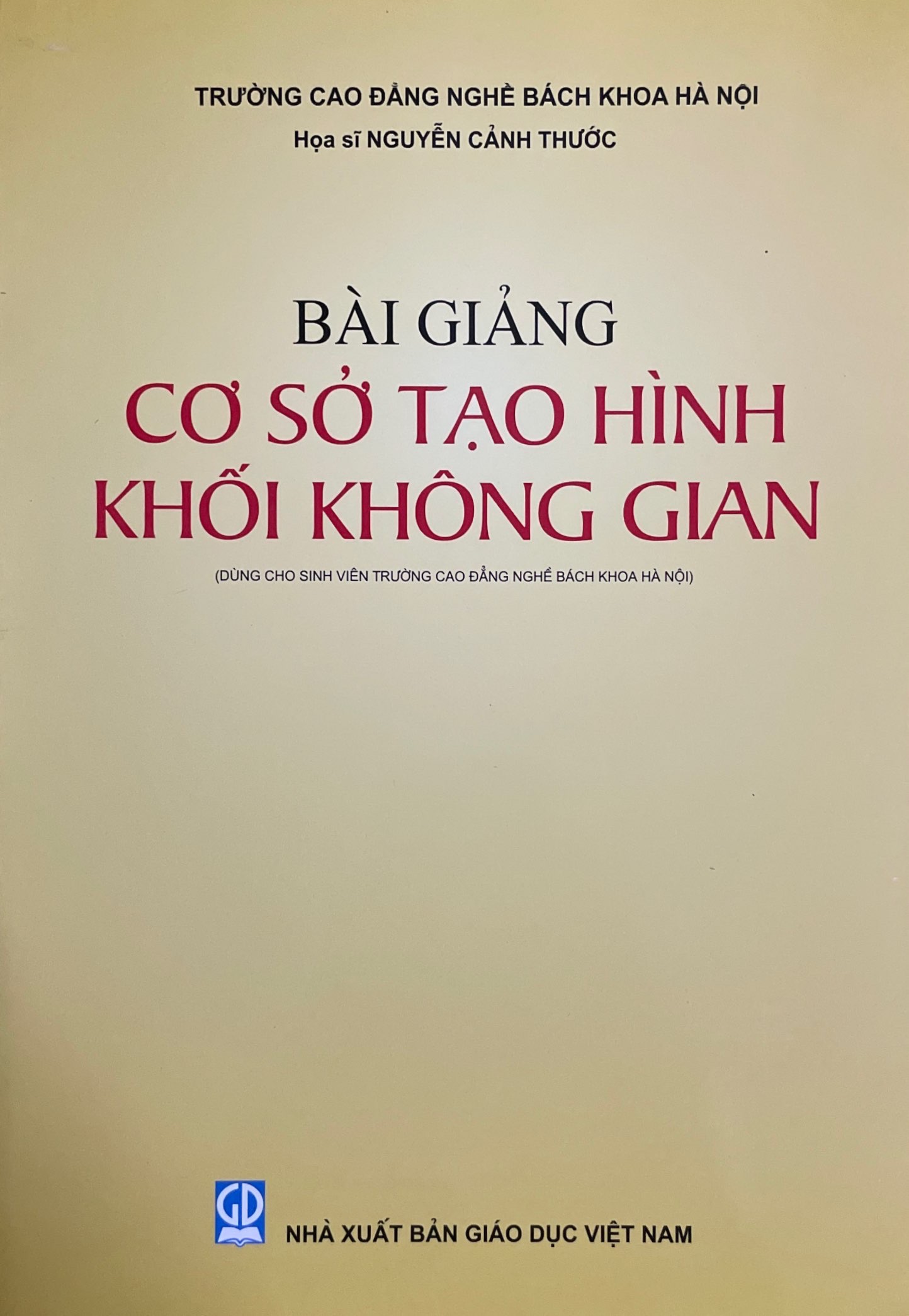 Bài giảng cơ sở tạo hình khối không gian