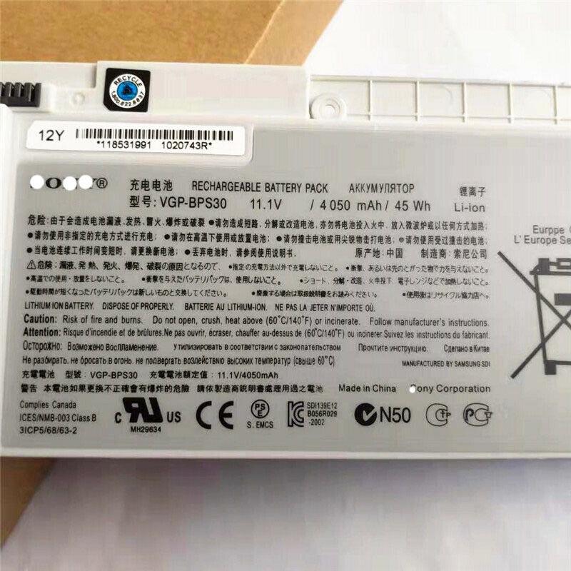 Pin Battery Laptop Dùng Cho Sony VAIO T11 T13 SVT-11 SVT-13 BPS30 VGP-BPS30 45Wh