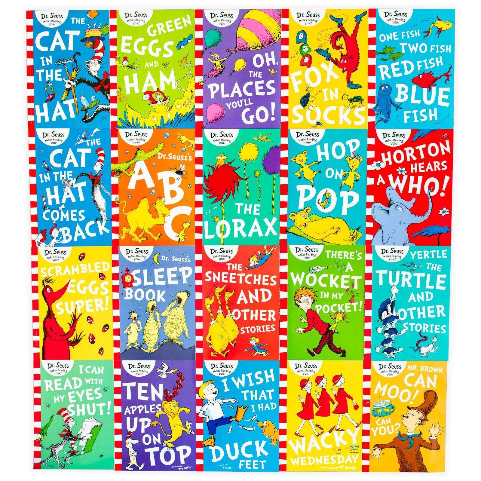 A Classic Case Of Dr Seuss – 20 Books + File MP3 | Bản Nhập Khẩu