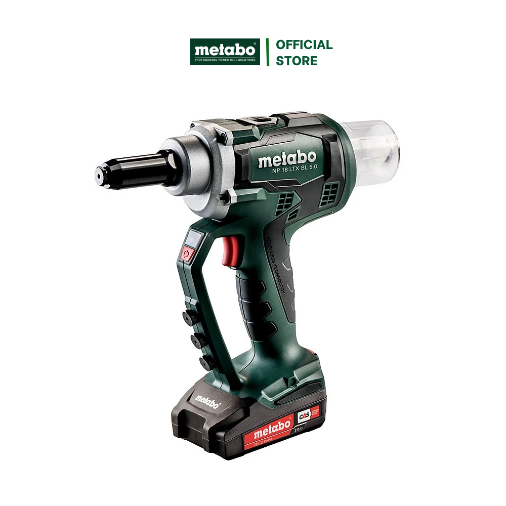 Máy Bắn Rivet Dùng Pin Metabo NP 18 LTX BL 5.0