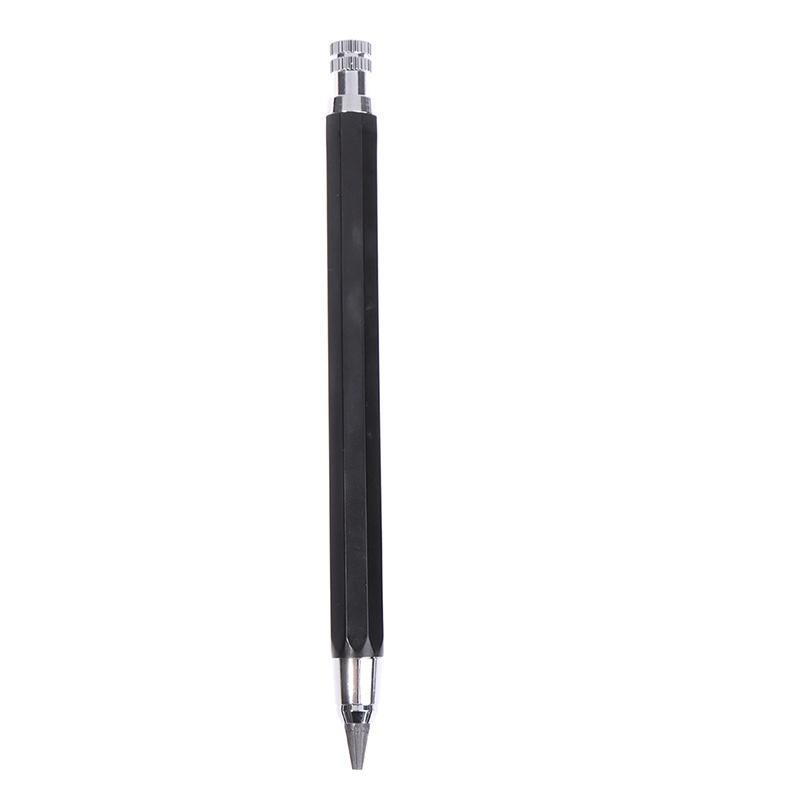 1 Set 5.6mm Metal Lead Holder Automatic Mechanical Graphite Pencil for Drawing Shading Crafting Art Sketching