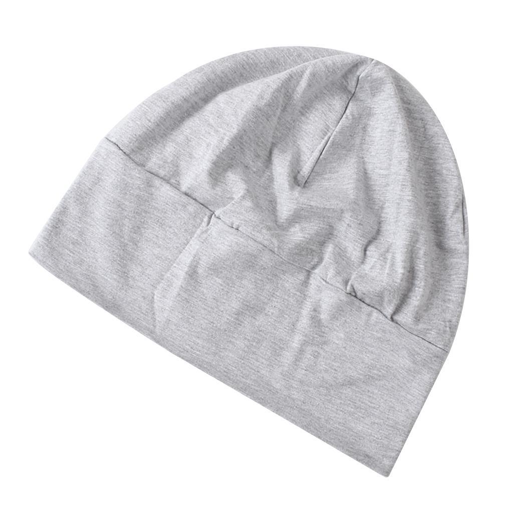 3x Adult Cotton Nap Sleep Stretch Hat Blindfold Patch Windproof Beanie