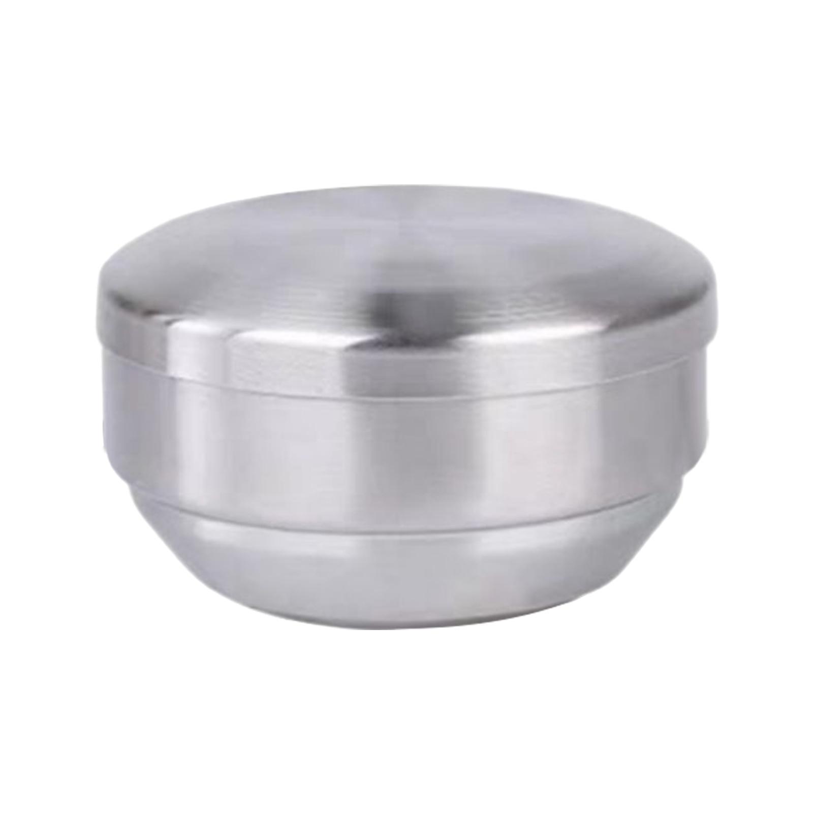 Metal Bowl with Lid 304 Stainless Steel Bowl for Salad