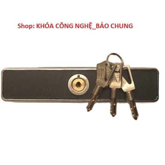 Ổ khóa cửa cuốn cơ chống trộm đời mới chìa khoan vi tính đa cạnh phù hợp với mọi loại cửa cuốn cơ tấm liền kéo tay