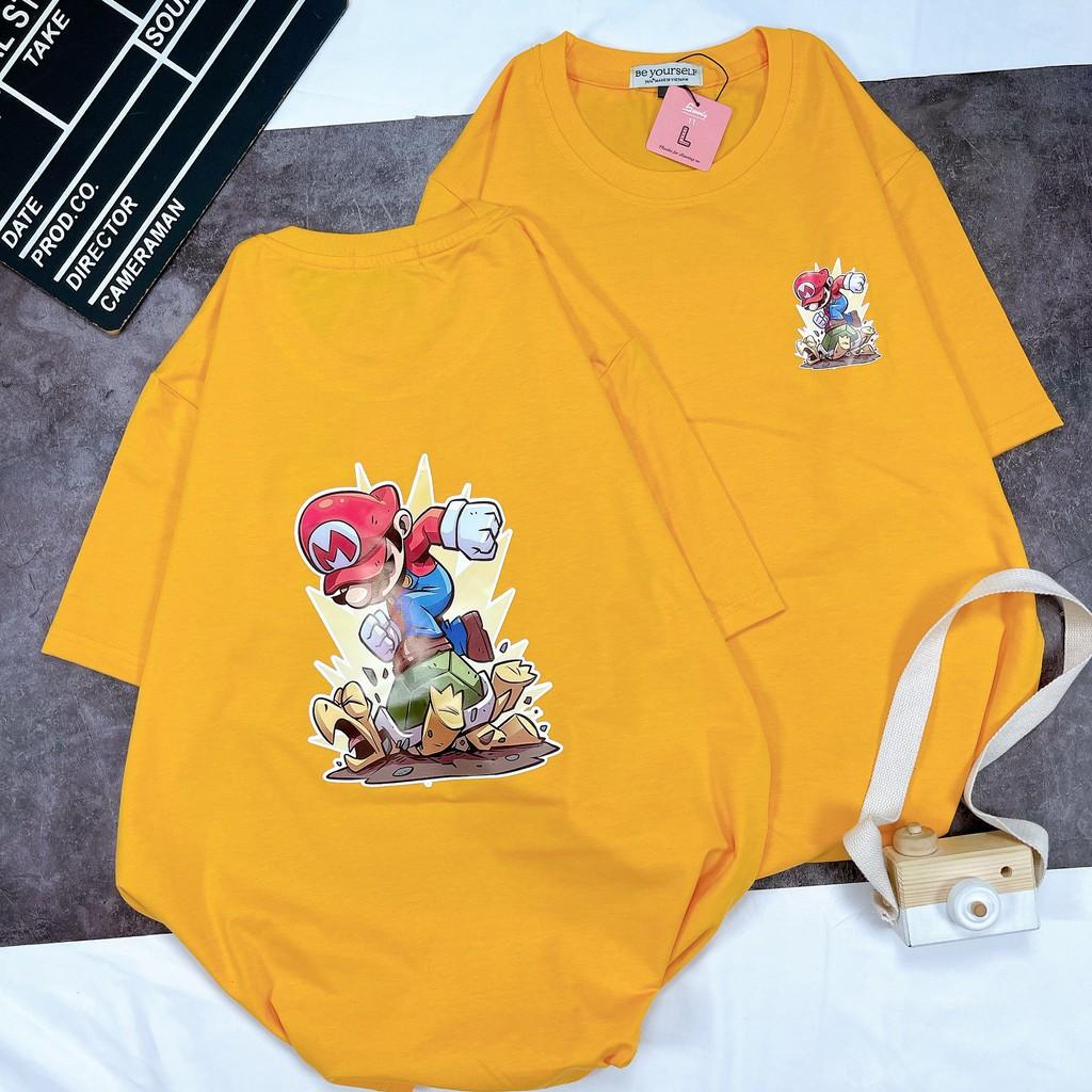 - Áo thun tay ngắn Be Yourself unisex size M L - SUPER MARIO