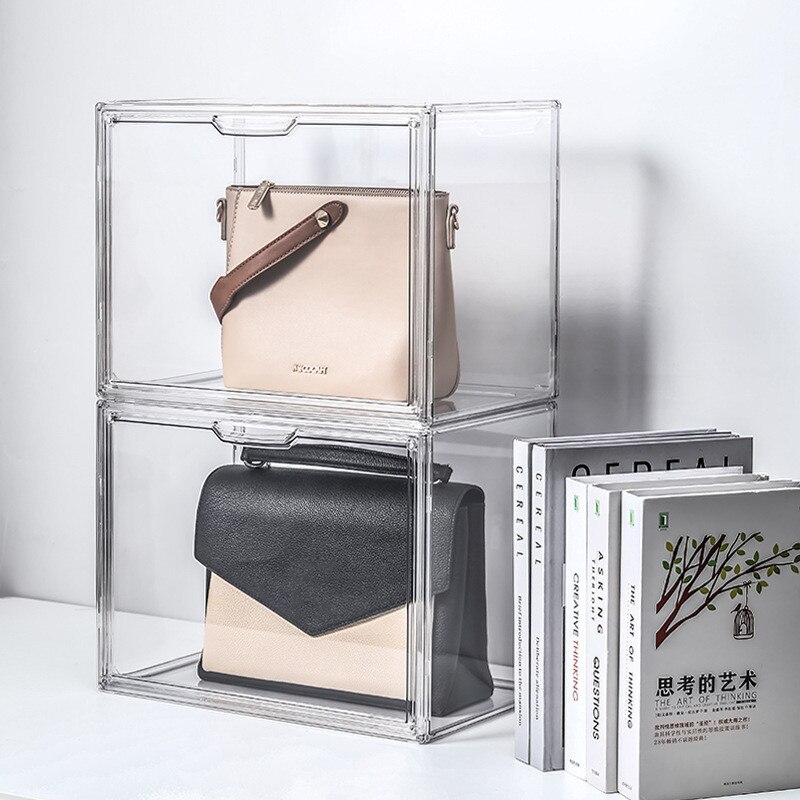 Bộ 2 hộp đựng đồ trưng bày Home Decor Handbag Showbox