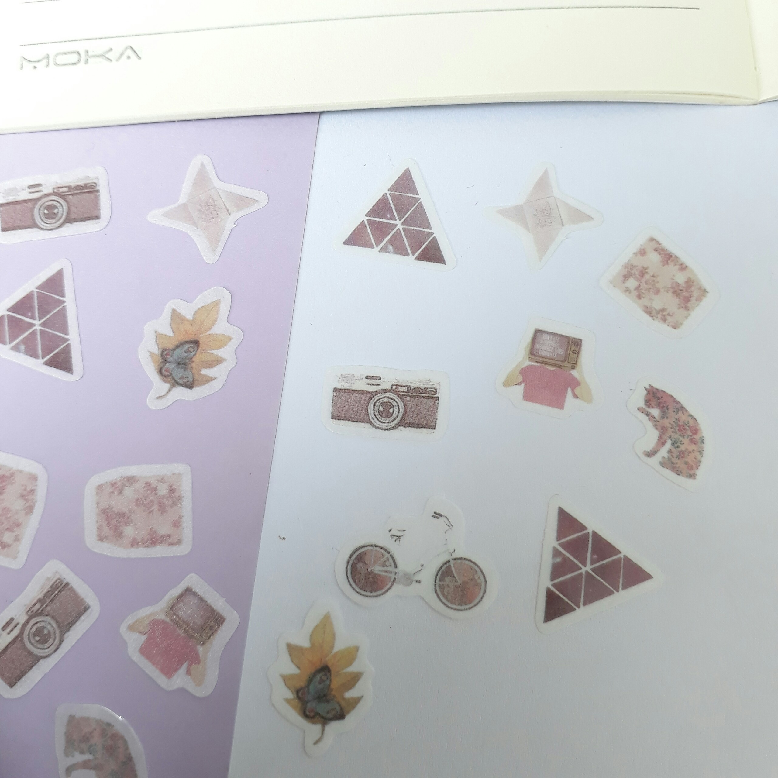 Bộ 32 Sticker Hình Dán Mini Cửa Tiệm Vui Vẻ