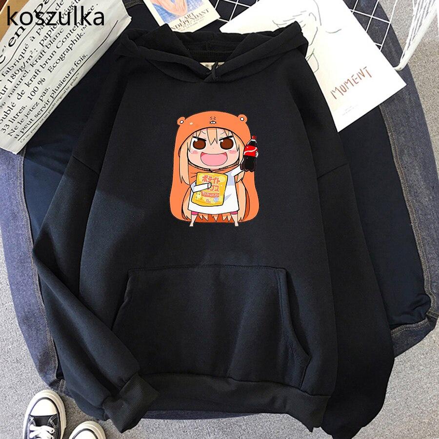 Áo Hoodie In Hình Anime Doma Umaru Đáng Yêu Thời Trang Cho Nữ