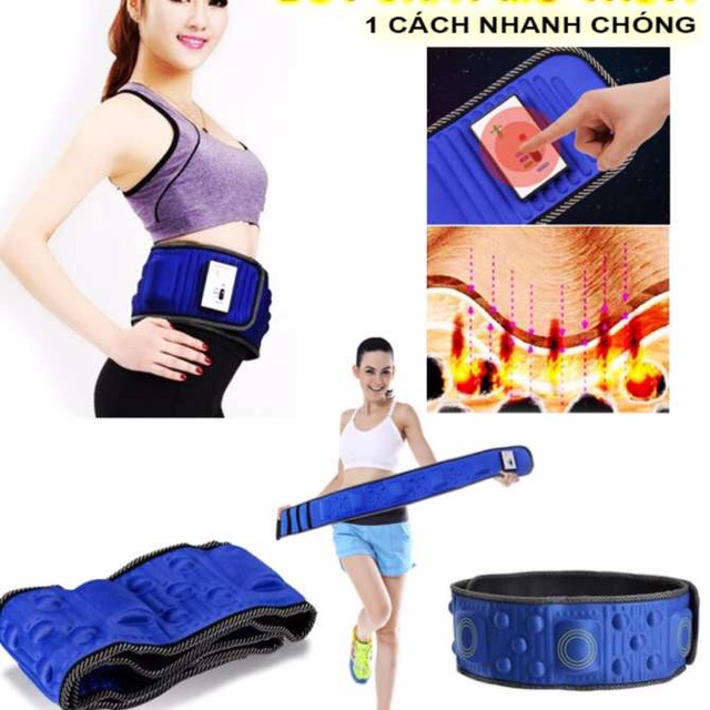 Đai Massage Bụng X5  Giảm eo, mở bụng gấp 5 lần